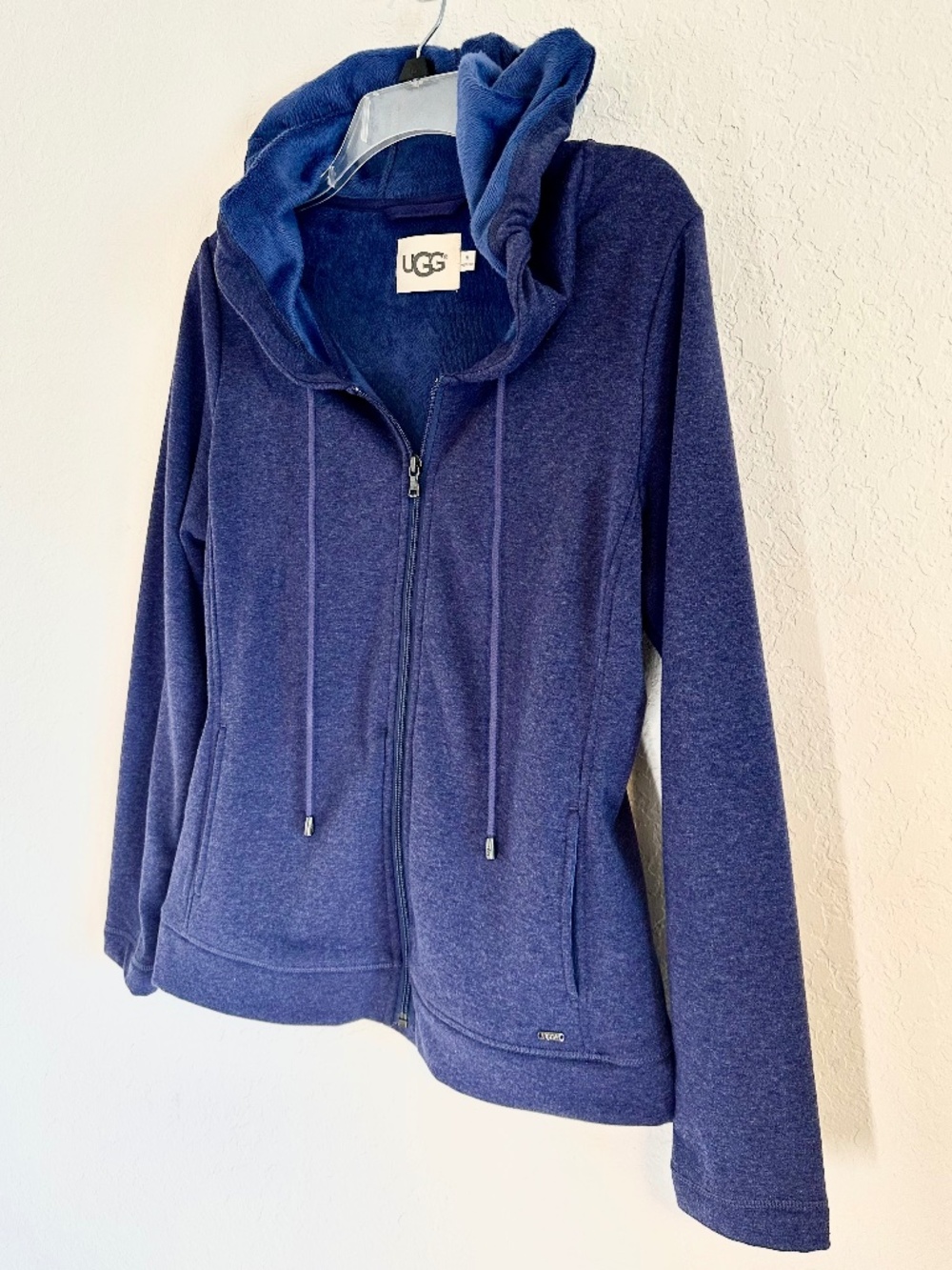 UGG Full-Zip Fleece Hoodie Sweatshirt, Size M - Picture 3 of 10